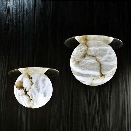 Denise Boris Spanish Alabaster Bedside Pendant