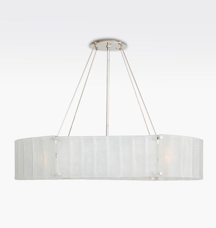 Willamette Glass Linear Chandelier 48''