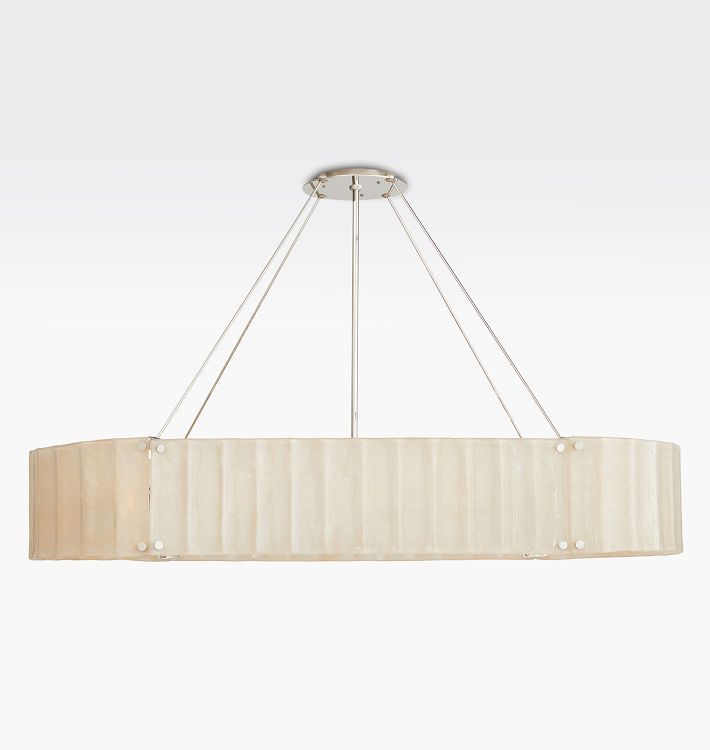 Willamette Glass Linear Chandelier 60''