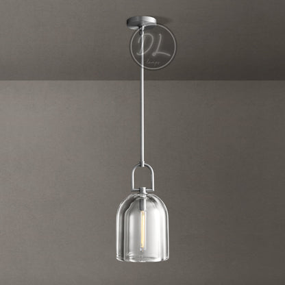 MechFriction Upscale Modern Cloche Pendant Light 5"D,8"D,10"D
