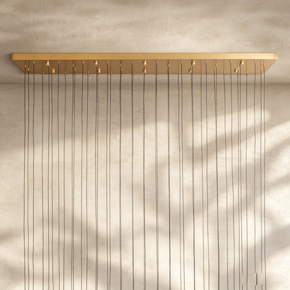 Soltaire Linear Chandelier 37"50"70"