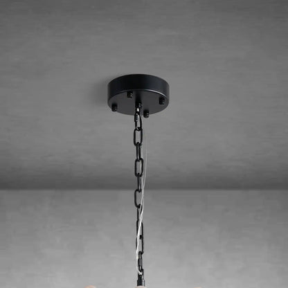 Modern Marble Round Chandelier