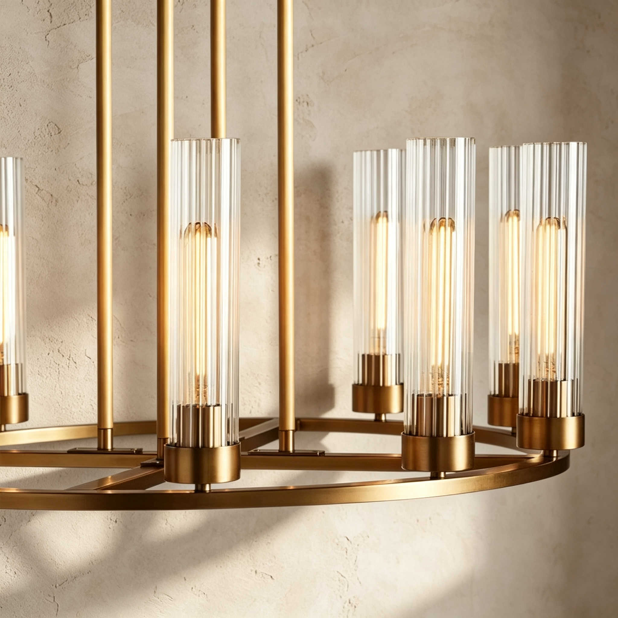 Andreas Round Chandelier 10/12 Light