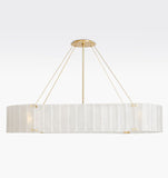 Willamette Glass Linear Chandelier 60''