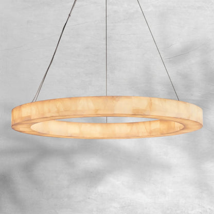 Riora Calcite Round Chandelier 31"40"60"