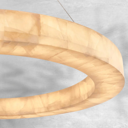 Riora Calcite Round Chandelier 31"40"60"