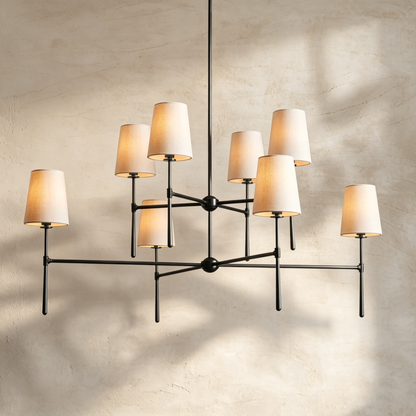 Rhodes 2-Tier Round Chandelier