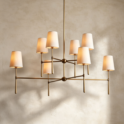 Rhodes 2-Tier Round Chandelier