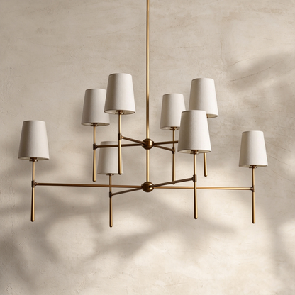 Rhodes 2-Tier Round Chandelier