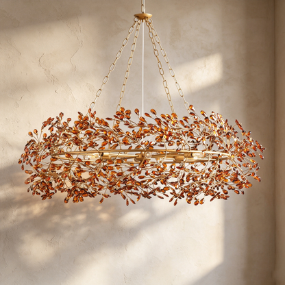 Fiore Crown Chandelier 39" 48" 60"