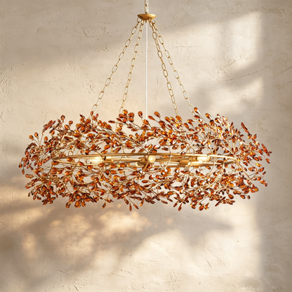 Fiore Crown Chandelier 39" 48" 60"