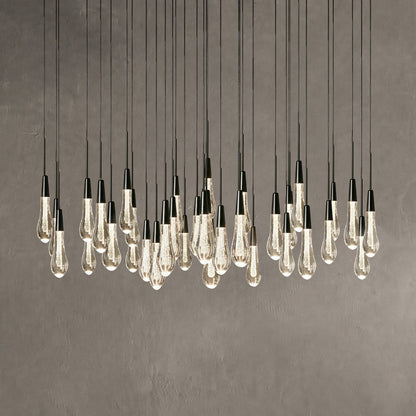 Soltaire Round Chandelier 17" 24" 36“ 58“