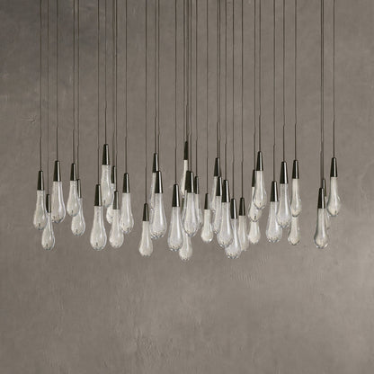 Soltaire Round Chandelier 17" 24" 36“ 58“