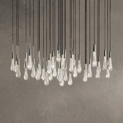 Soltaire Round Chandelier 17" 24" 36“ 58“