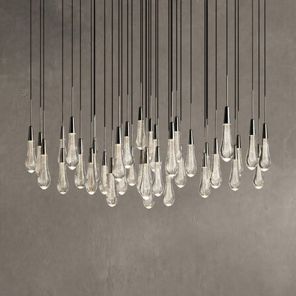 Soltaire Round Chandelier 17" 24" 36“ 58“