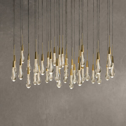 Soltaire Round Chandelier 17" 24" 36“ 58“