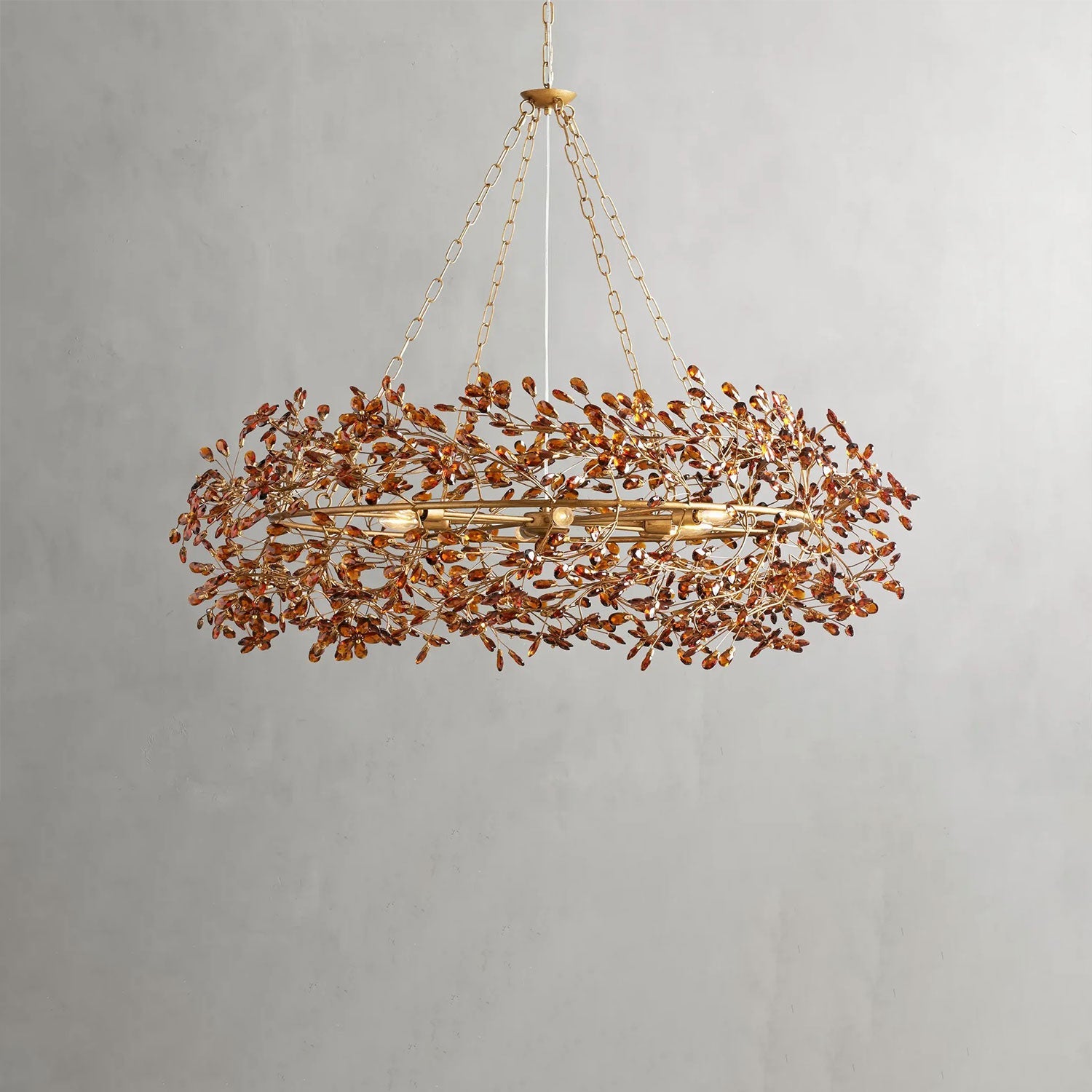 Fiore Crown Chandelier 39" 48" 60"