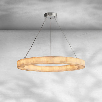 Riora Calcite Round Chandelier 31"40"60"