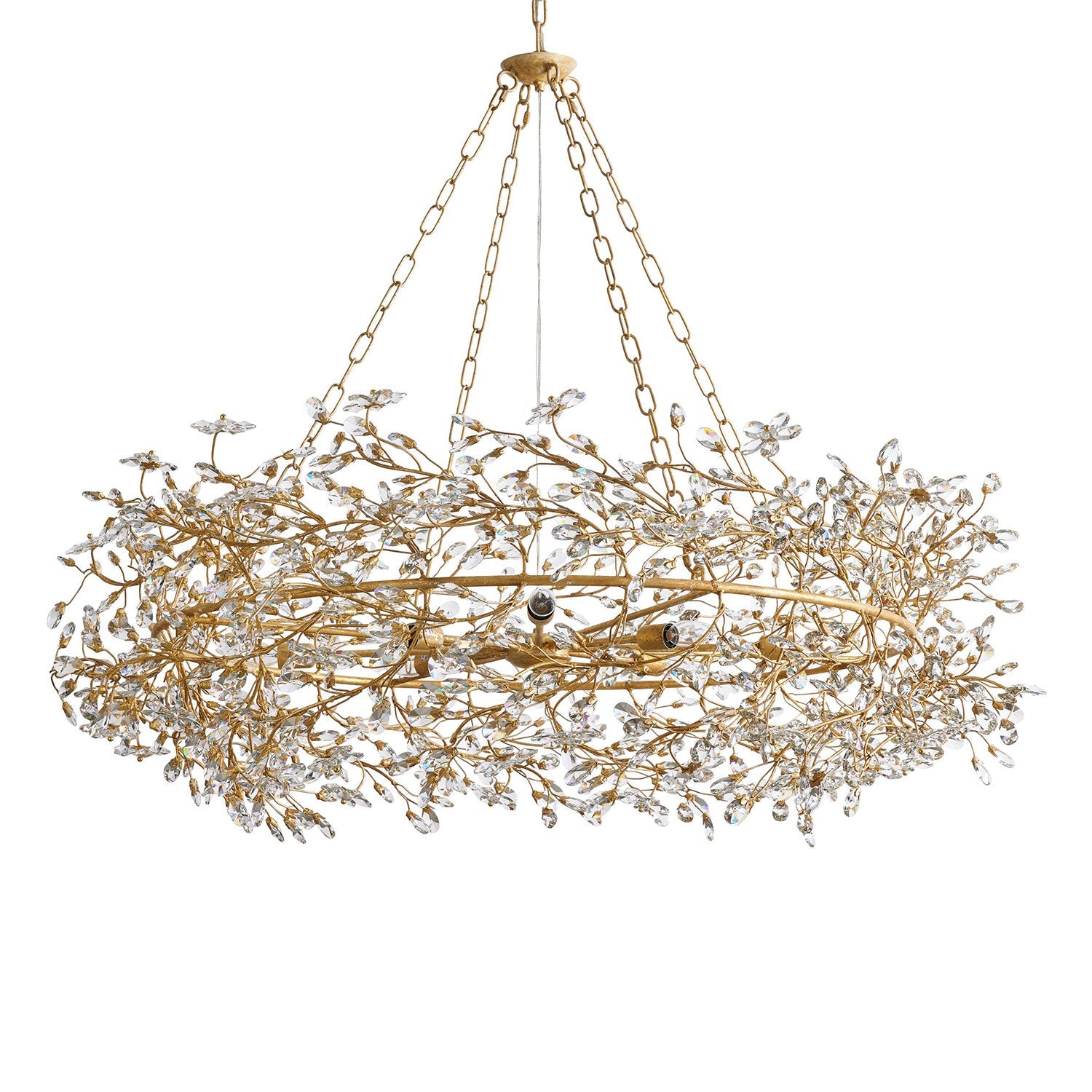Fiore Crown Chandelier 39" 48" 60"