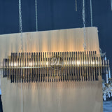 Liliam Rectangular Chandelier 54"