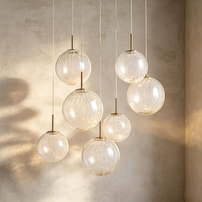 Casen Round Chandelier 20''28''34''43''