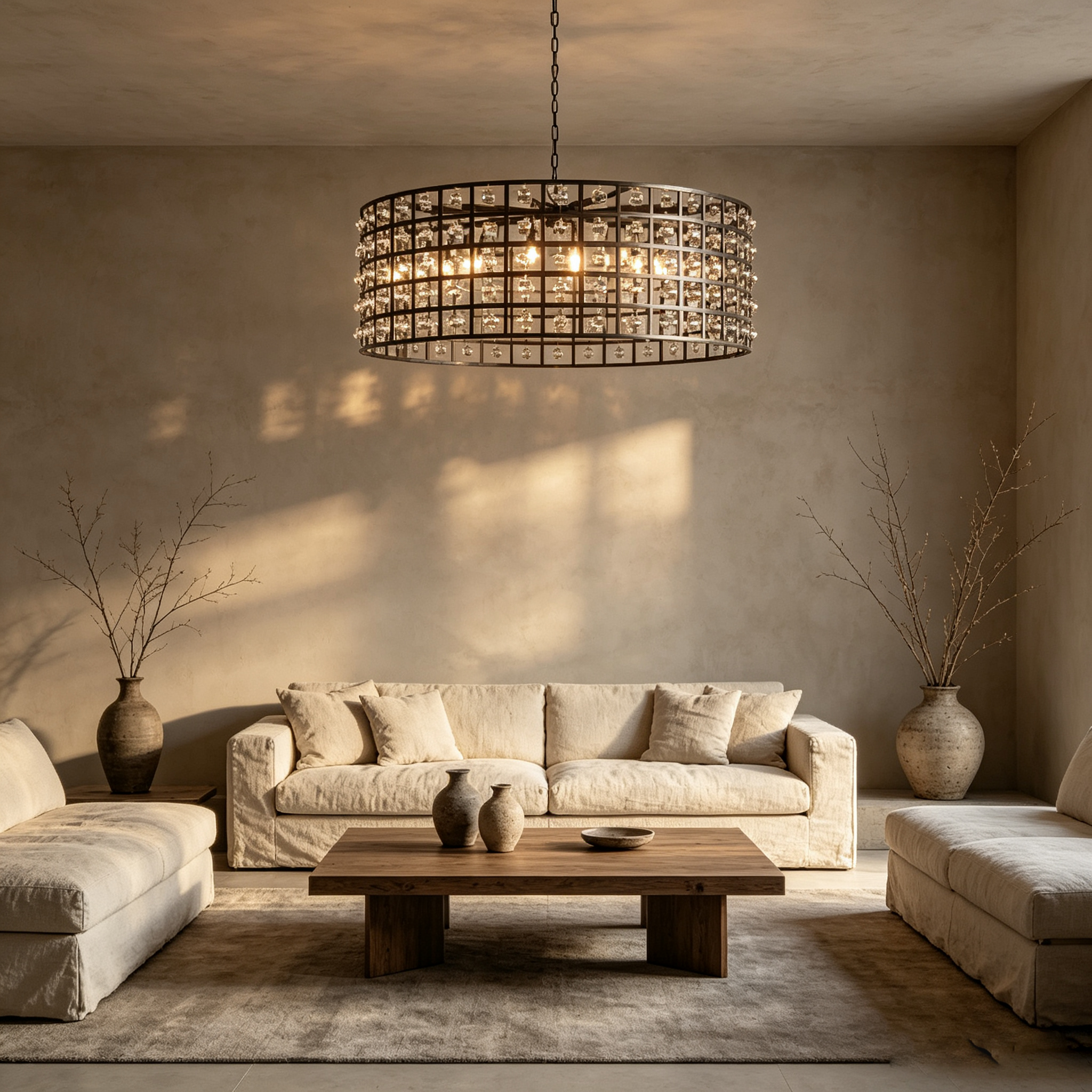 La Cage Round Chandelier 6/8/12 Light
