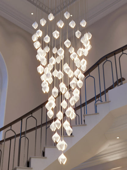 Grand Nordic Magnolia Blossom Ceramic Pendant Chandelier Chandeliers Kevinstudiolives