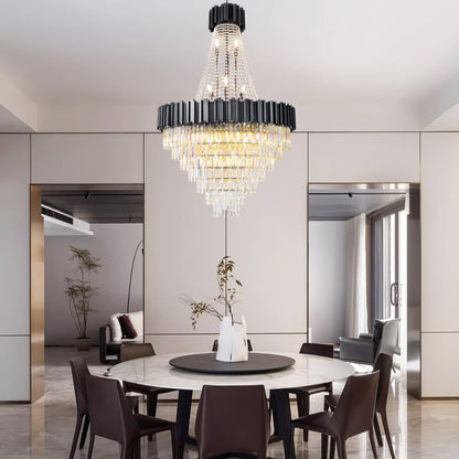 Preston Contemporary Crystal Round Chandelier