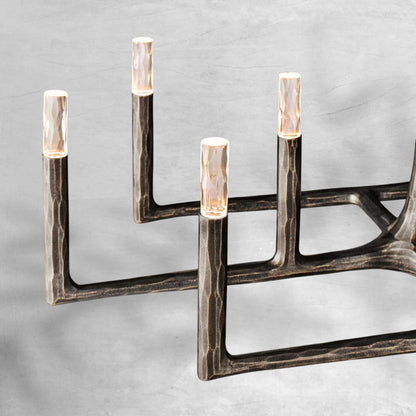 Thalen Forged Linear Chandelier 54" 72" 96"