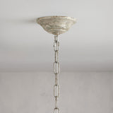 Fiore Crystal Flowers Creative Round Chandelier 8-Light