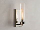 Andreas Modern Glass Wall Sconce 1 Light