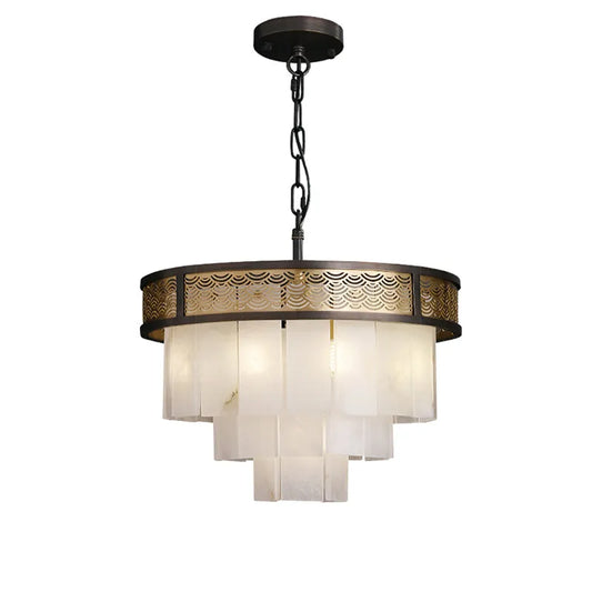 Marble Multi-layer Classic Chandelier