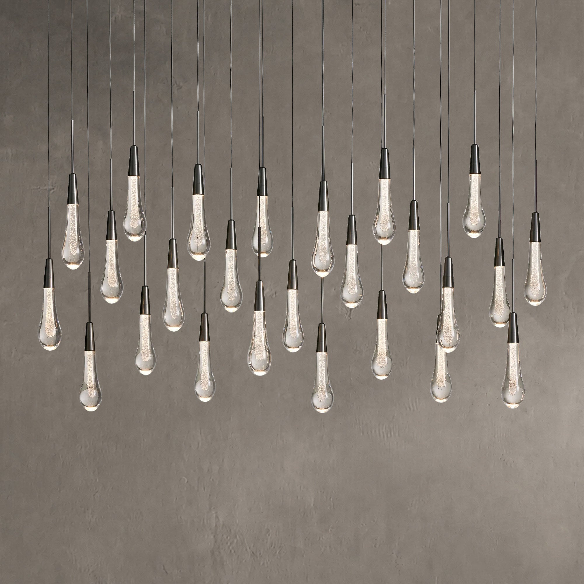 Soltaire Linear Chandelier 37"50"70"87"120"