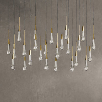 Soltaire Linear Chandelier 37"50"70"87"120"