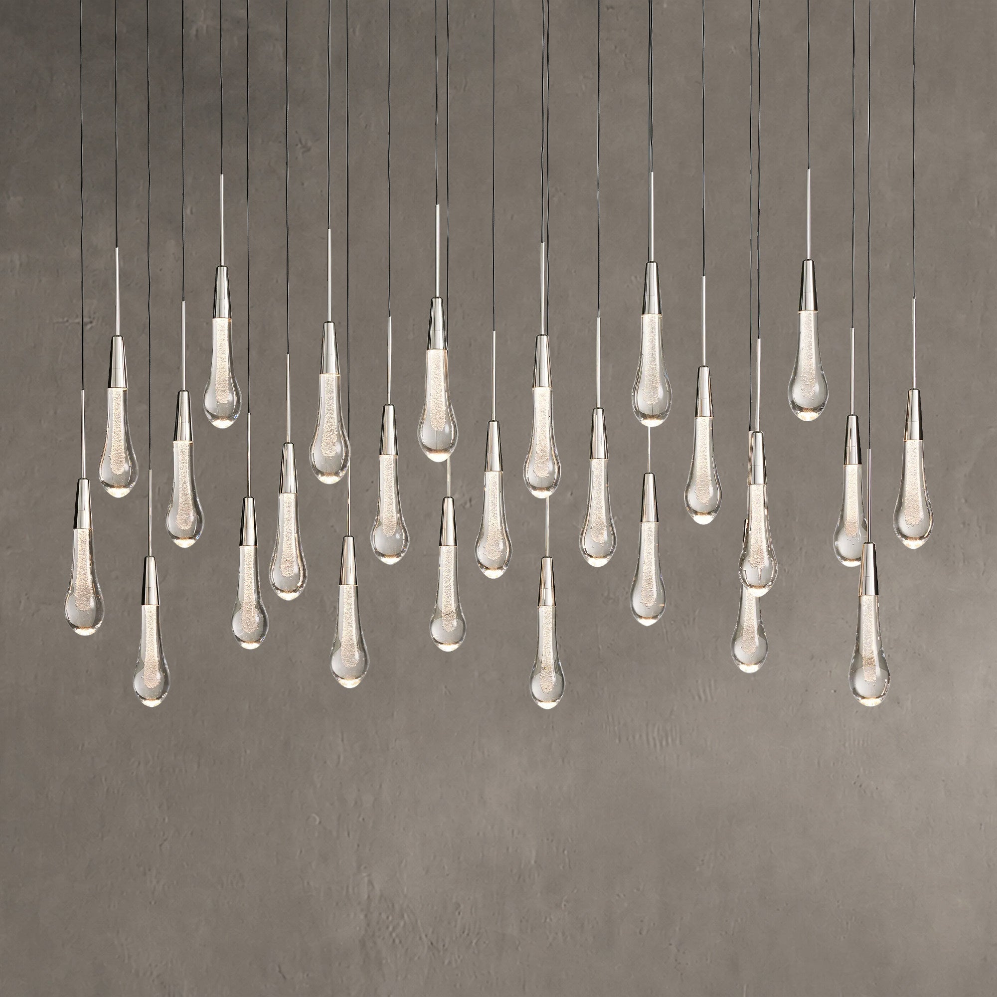 Soltaire Linear Chandelier 37"50"70"87"120"