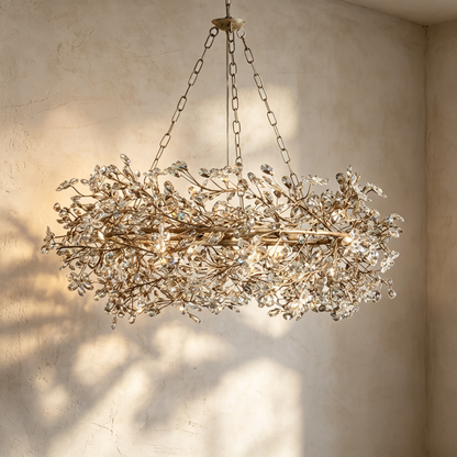 Fiore Crown Chandelier 39" 48" 60"