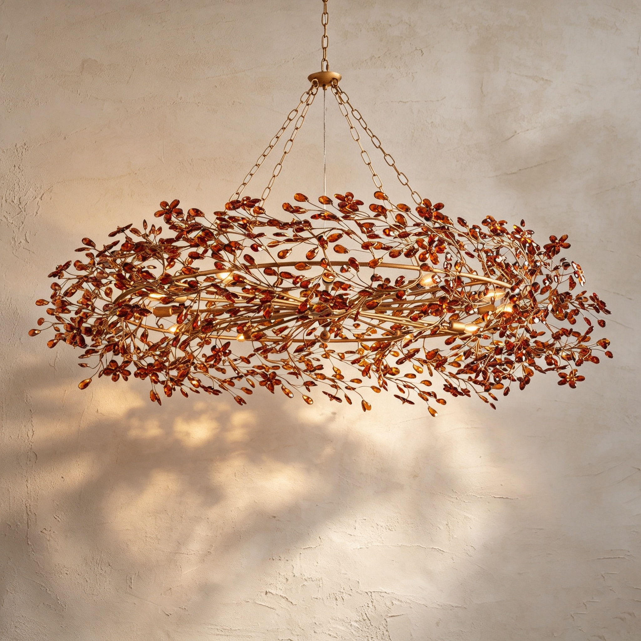 Fiore Crown Chandelier 39" 48" 60"