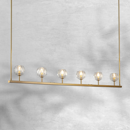 Bruma Ball Linear Chandelier 48” 60"