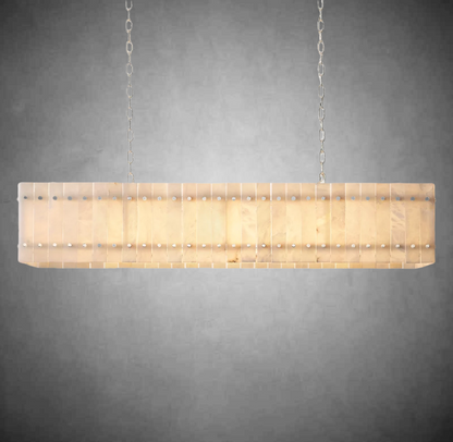 Marcus Alabaster Linear Chandelier