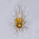 Lily Starburst Crystal Sputnik Wall Sconce