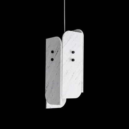 Modern Sculptural LuxuryStone Pendant Light