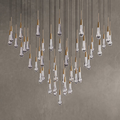 Soltaire Round Chandelier 17" 24" 36“ 58“