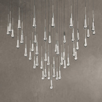 Soltaire Round Chandelier 17" 24" 36“ 58“
