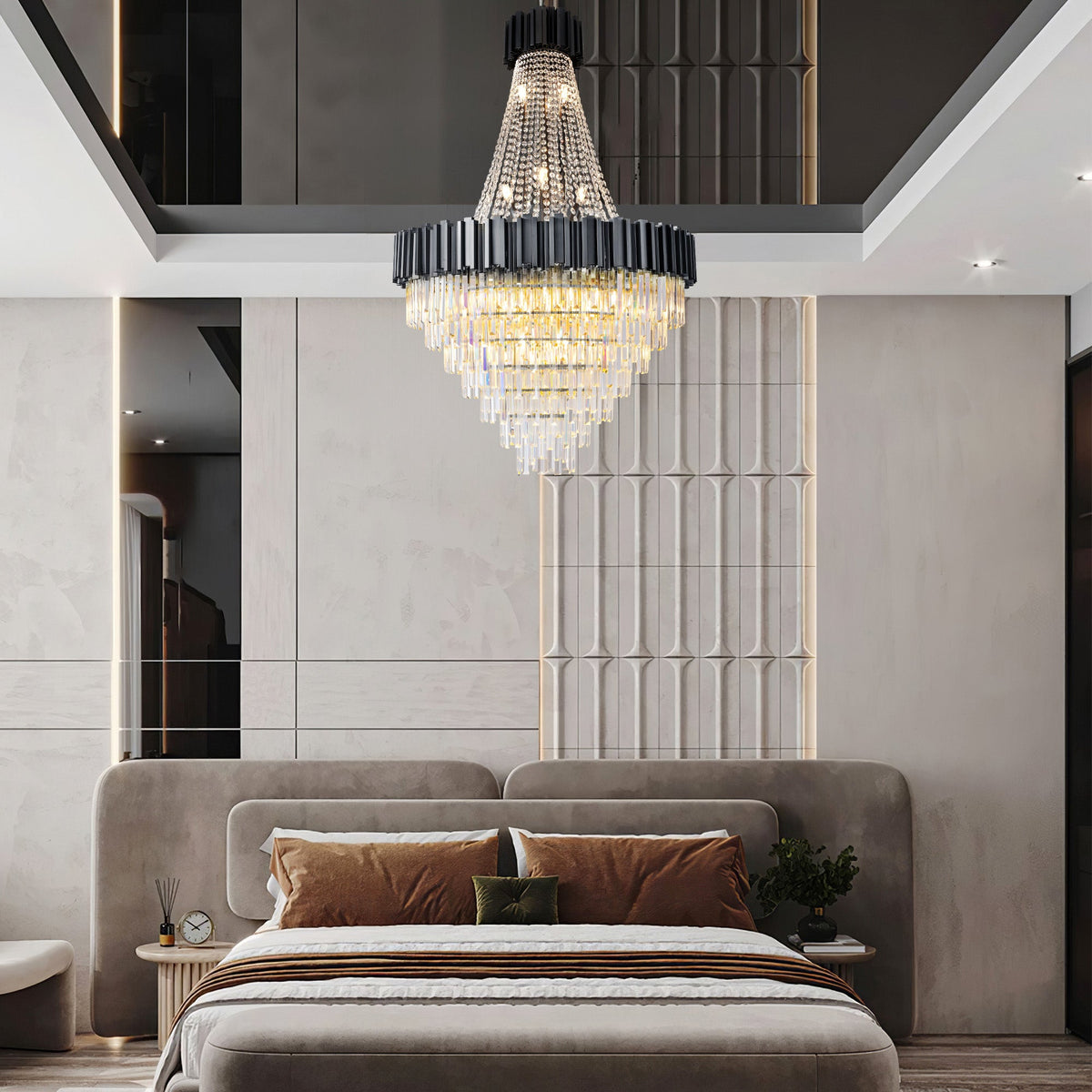 Preston Contemporary Crystal Round Chandelier