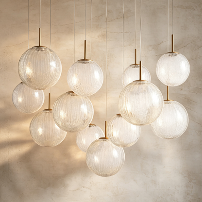 Casen Round Chandelier 20''28''34''43''