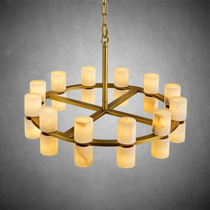 Spanish Alabaster Chandelier