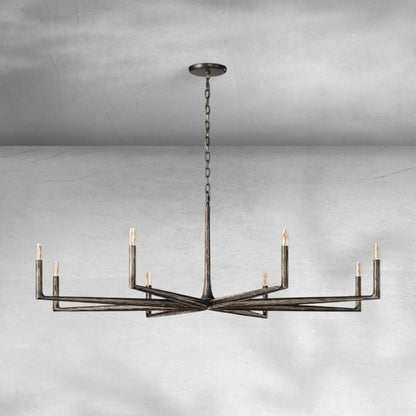 Thalen Forged Round Chandelier 36" 48” 60” 72”