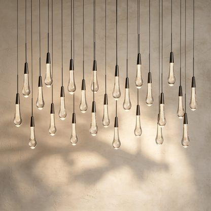 Soltaire Linear Chandelier 37"50"70"