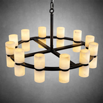 Spanish Alabaster Chandelier