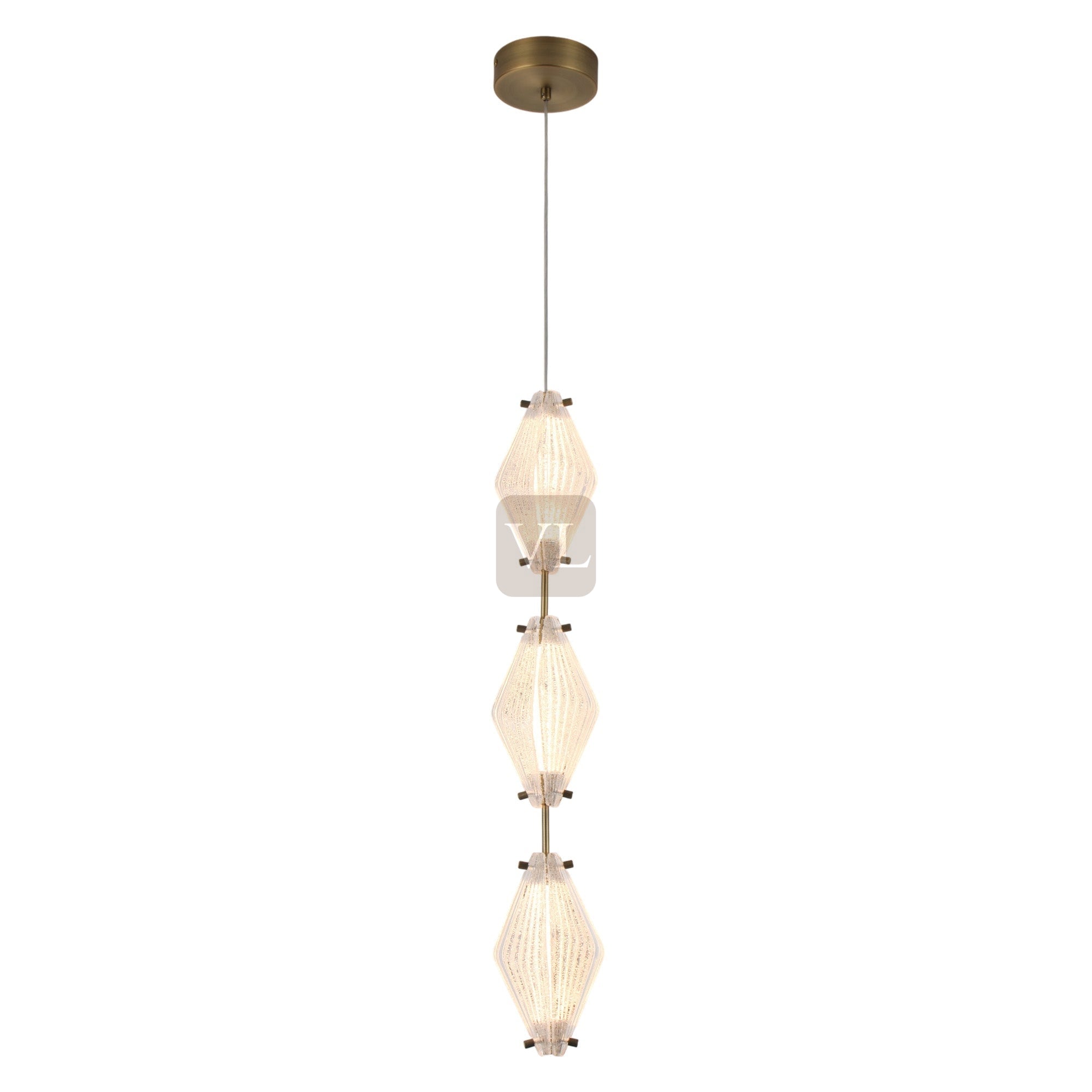 Glass Art Chandelier